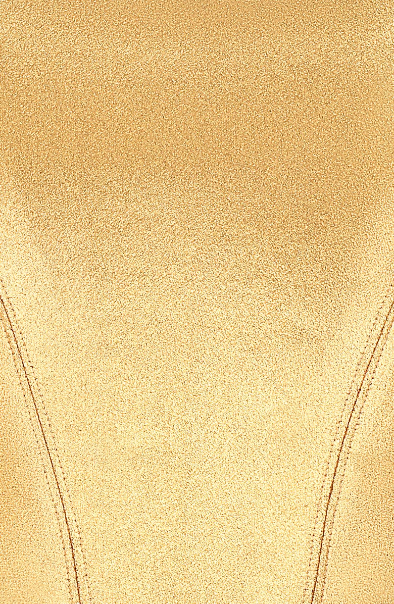 HOUSE OF CB Karia Foil Corset Top, Alternate, color, 