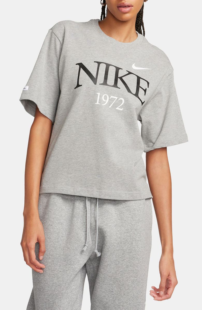Nike Classics Cotton Boxy Graphic T-Shirt, Main, color, 