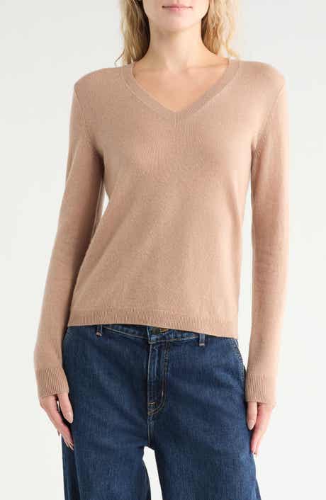 Nordstrom Cashmere V-Neck Sweater