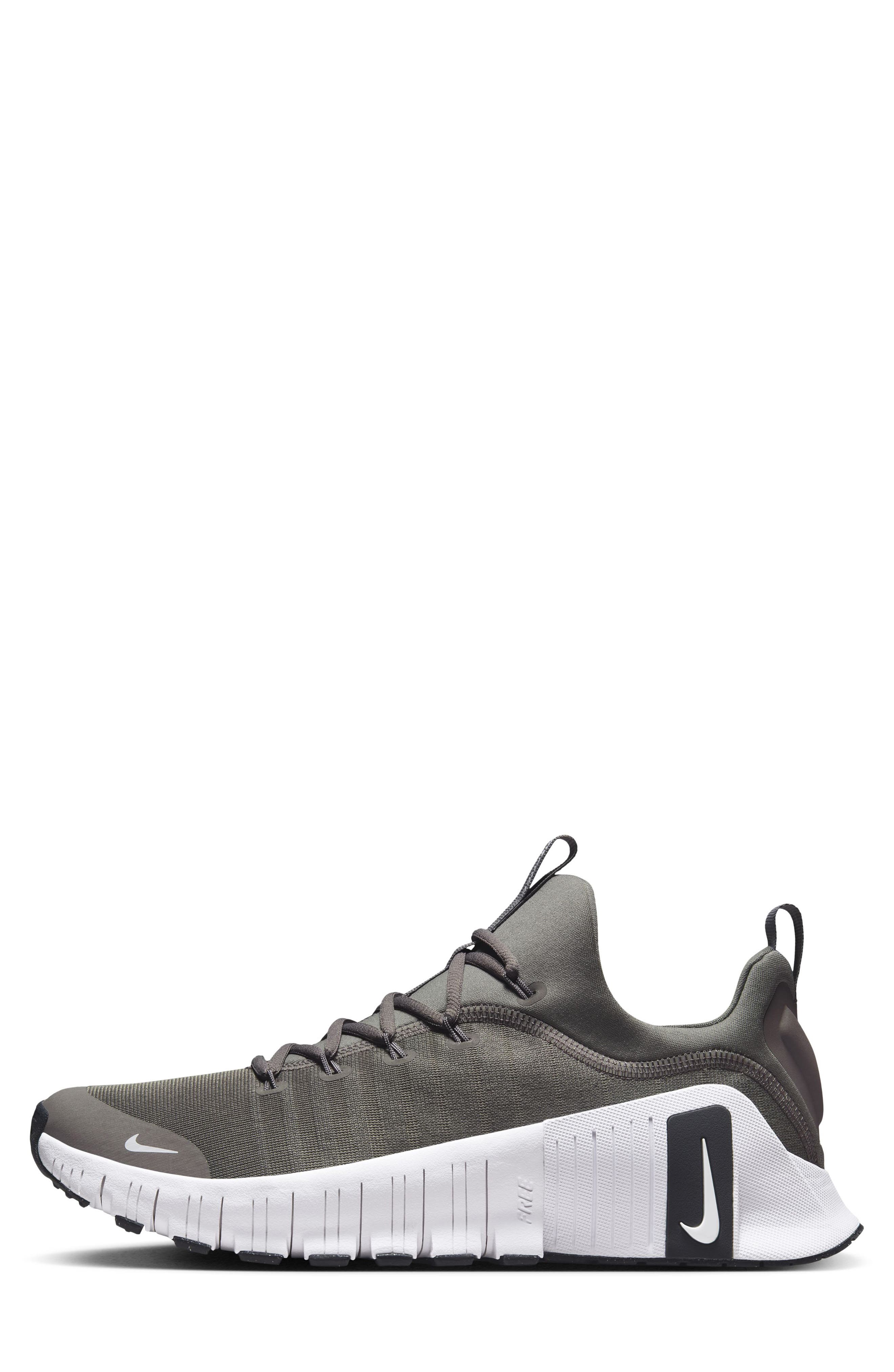 Free Metcon 6 Training Shoe, Alternate, color, FLAT PEWTER/ ANTHRACITE/ WHITE