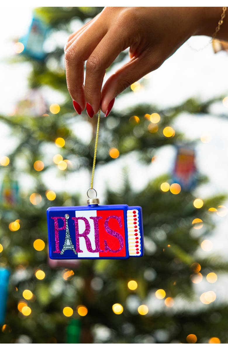 Furbish Matchbook Ornament - Paris, Alternate, color, 