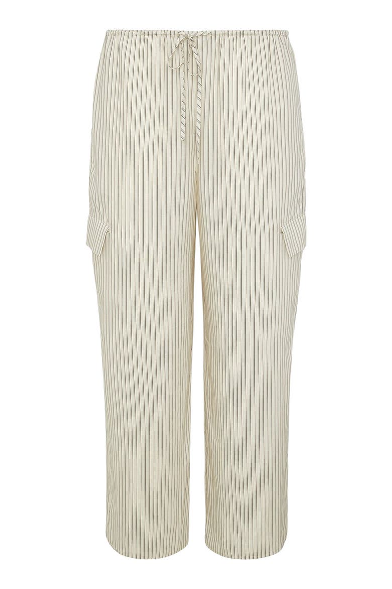 Cargo Pant, Alternate, color, Cream/Black