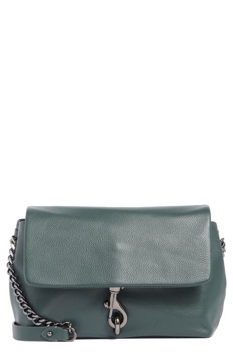Flap Leather Crossbody Bag