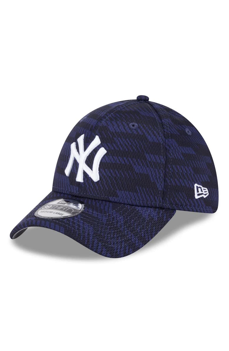 New Era Men's New Era Navy New York Yankees 2025 MLB Clubhouse 39THIRTY Flex Hat, Alternate, color, 