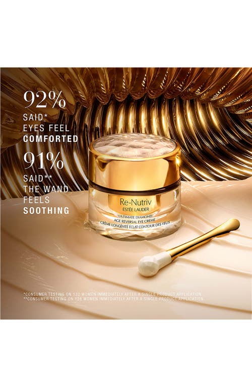 Estée Lauder Re-nutriv Ultimate Diamond Skin Care Set $390 Value In Transparent