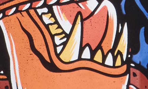 Von Dutch Tiger Drop Out Graphic T-shirt In Multi