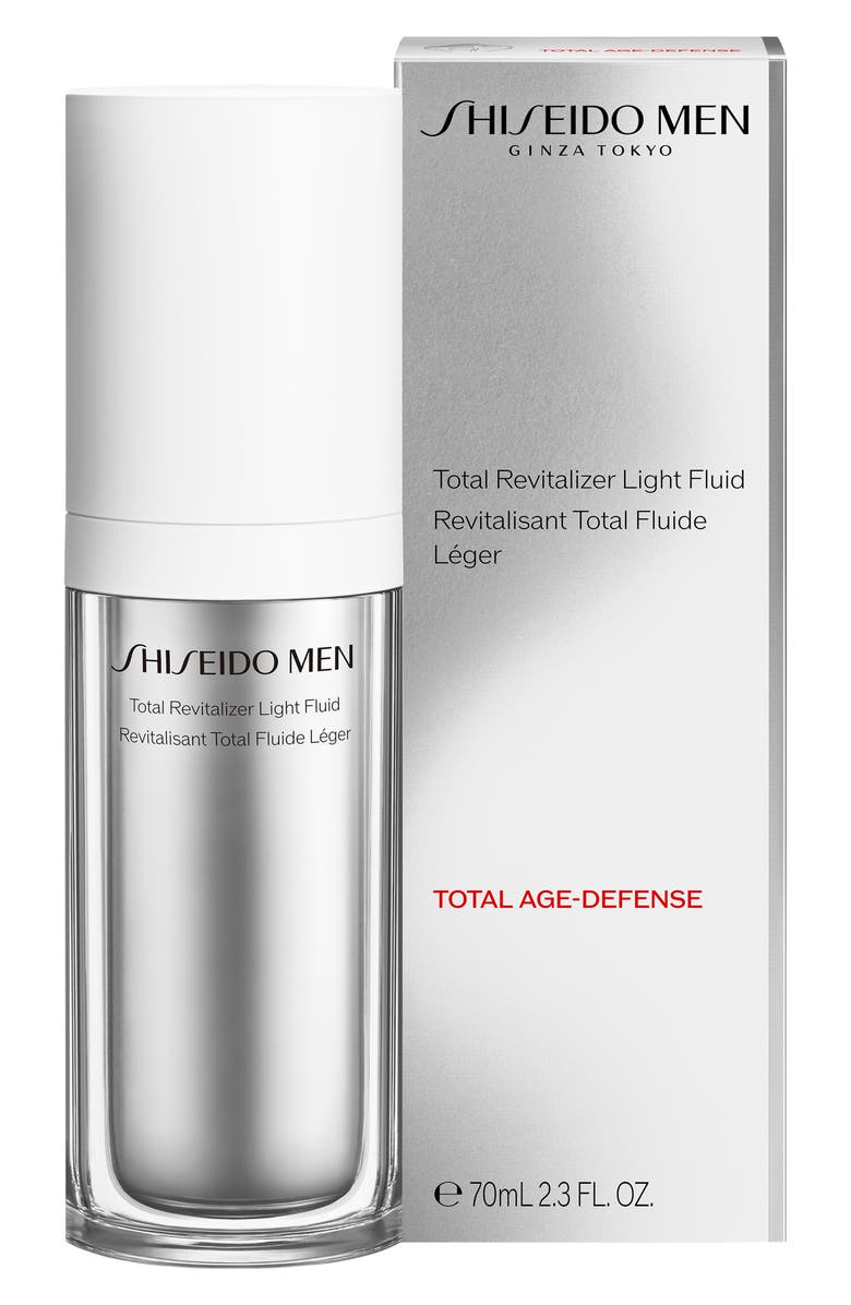 Shiseido Men Total Revitalizer Light Fluid Moisturizer, Alternate, color, 