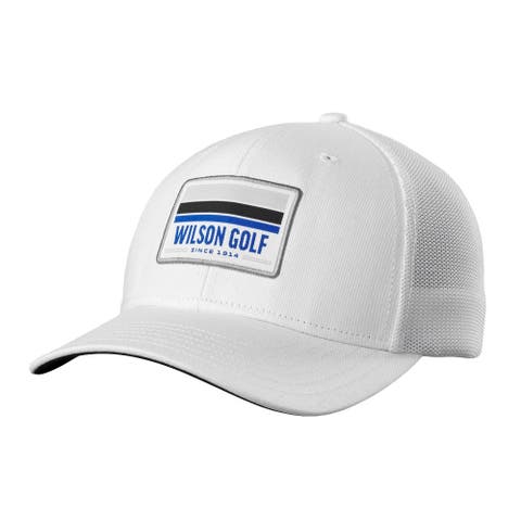 Golf Snapback Cap - White / One Size