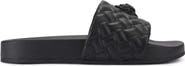 Kurt Geiger London Meena Eagle 2 Faux Leather Slide Sandal