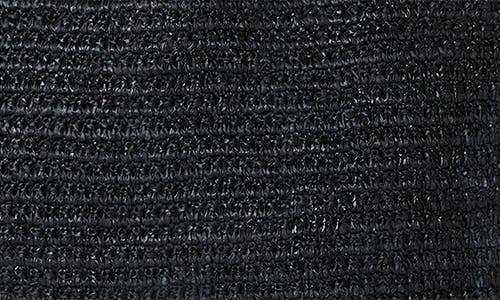 Helen Kaminski Cassia Woven Raffia Tote Bag In Charcoal/black