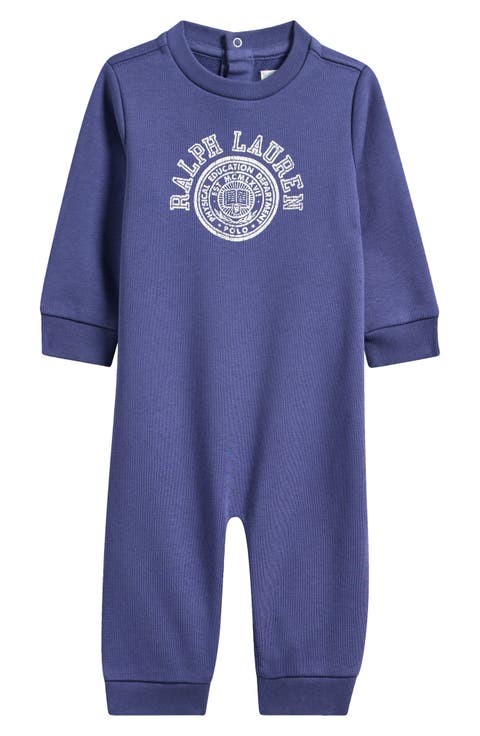 Athletic Dept. French Terry Graphic Romper (Baby)