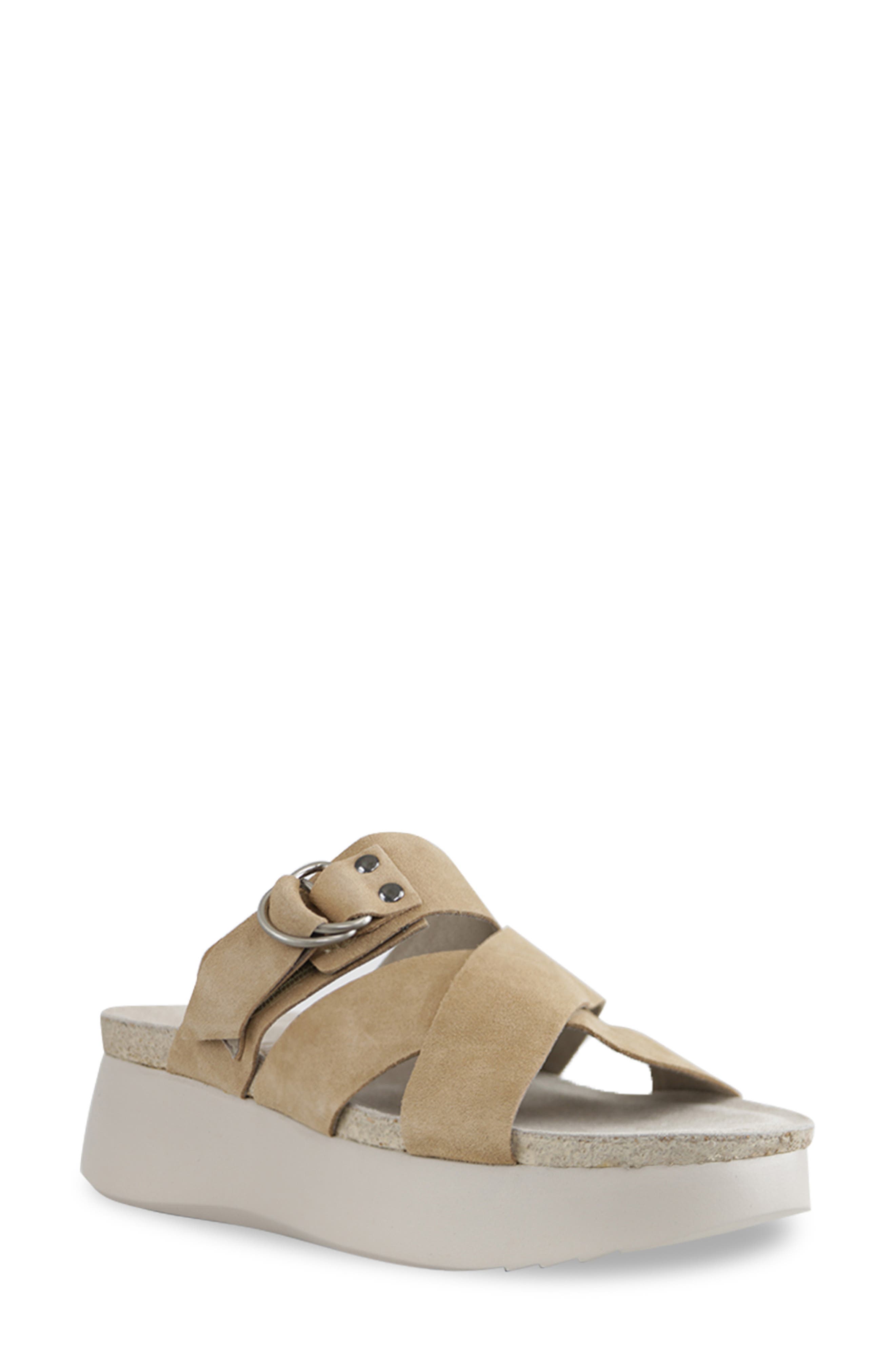 Sofia Platform Sandal, Main, color, TAN SUEDE