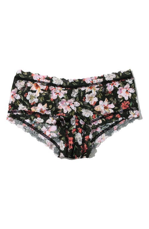 Hanky Panky Print Boyshorts In Green