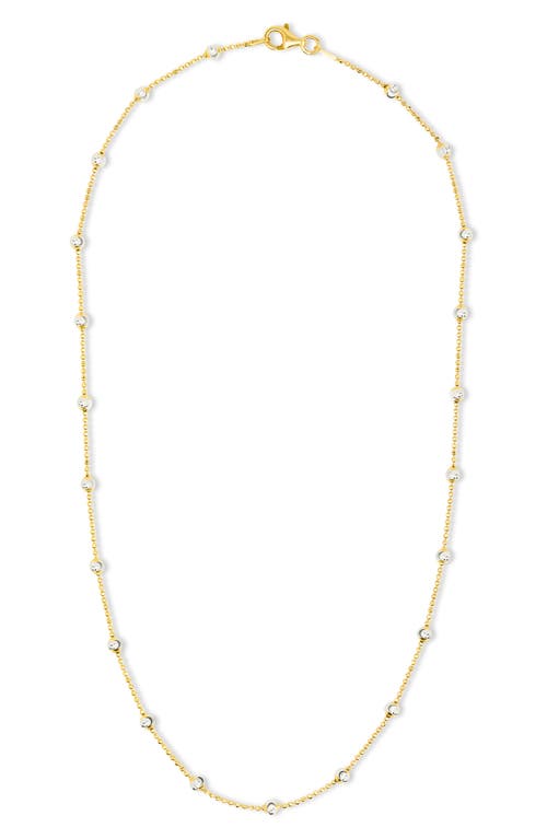 Sterling Forever Rumor Cubic Zirconia Station Necklace