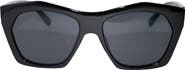 Fifth & Ninth Clara 50mm Polarized Small Geometric Sunglasses