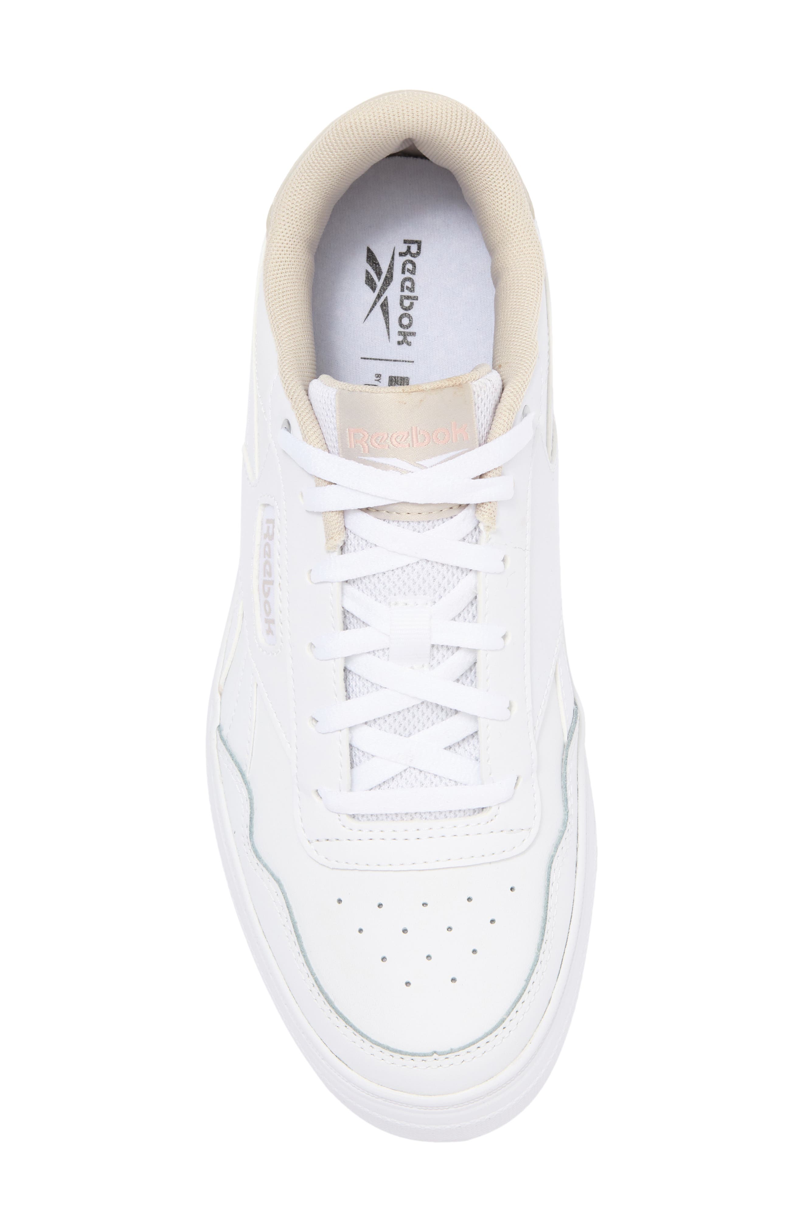 Reebok Court Advance Sneaker, Alternate, color, Footwear White/ Moonstone