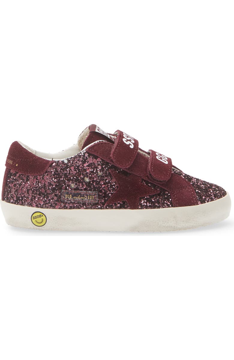 Golden Goose Kids' Old School Low Top Sneaker, Alternate, color, Bordeaux