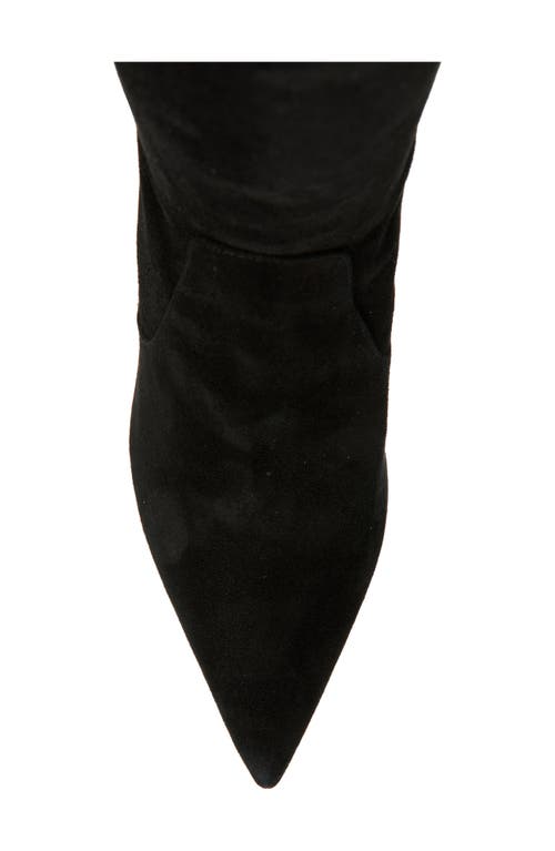 Stuart Weitzman Stuart Supersculpt Zip Boot 75 In Black