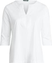 Lauren Ralph Lauren Split Neck Tunic