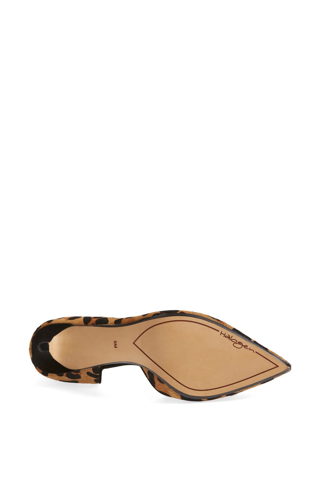 'Marlie' Pointy Toe Pump, Alternate, color, TAN LEOPARD PRINT