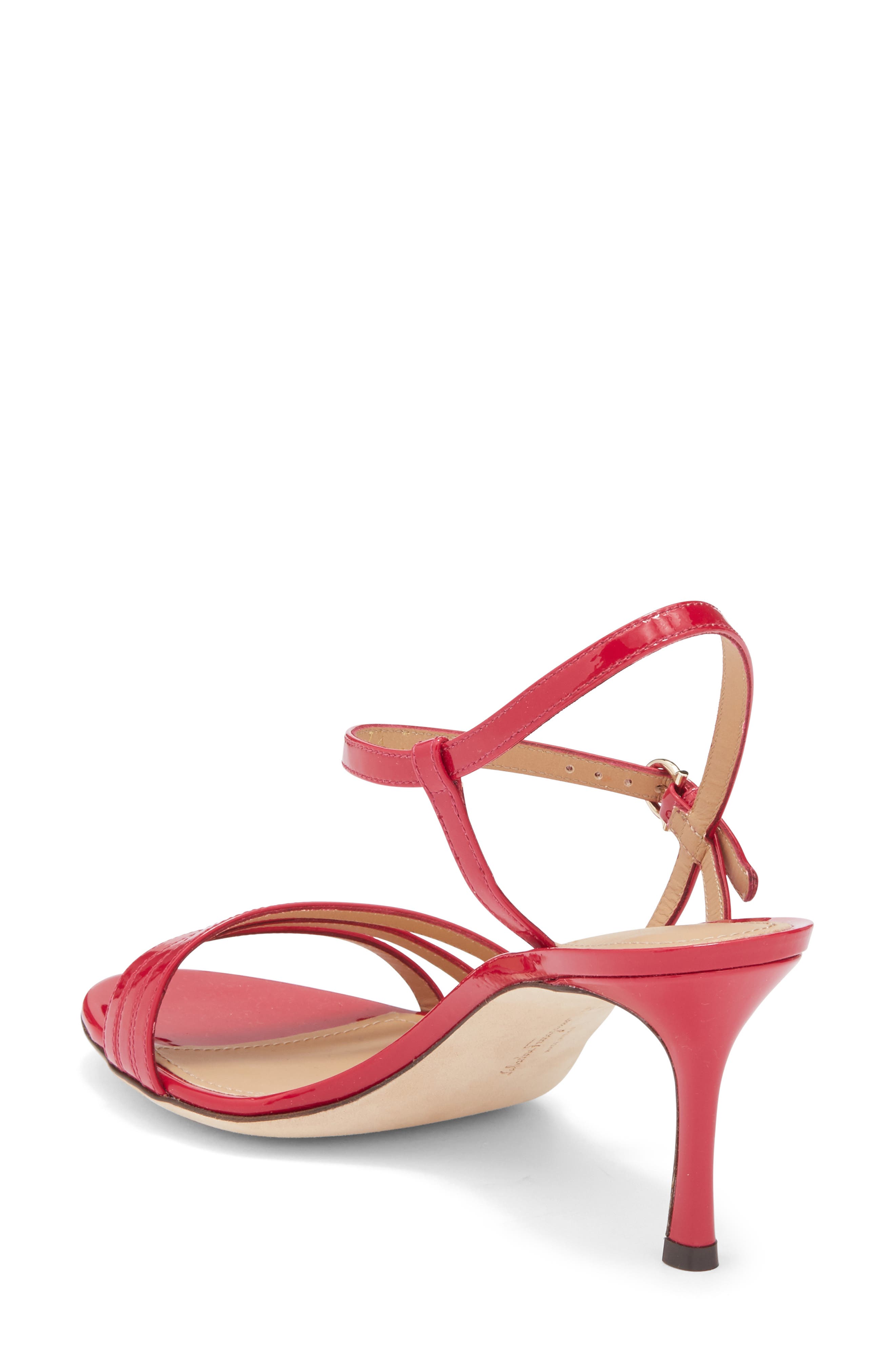 FERRAGAMO Idwige Sandal, Alternate, color, Red