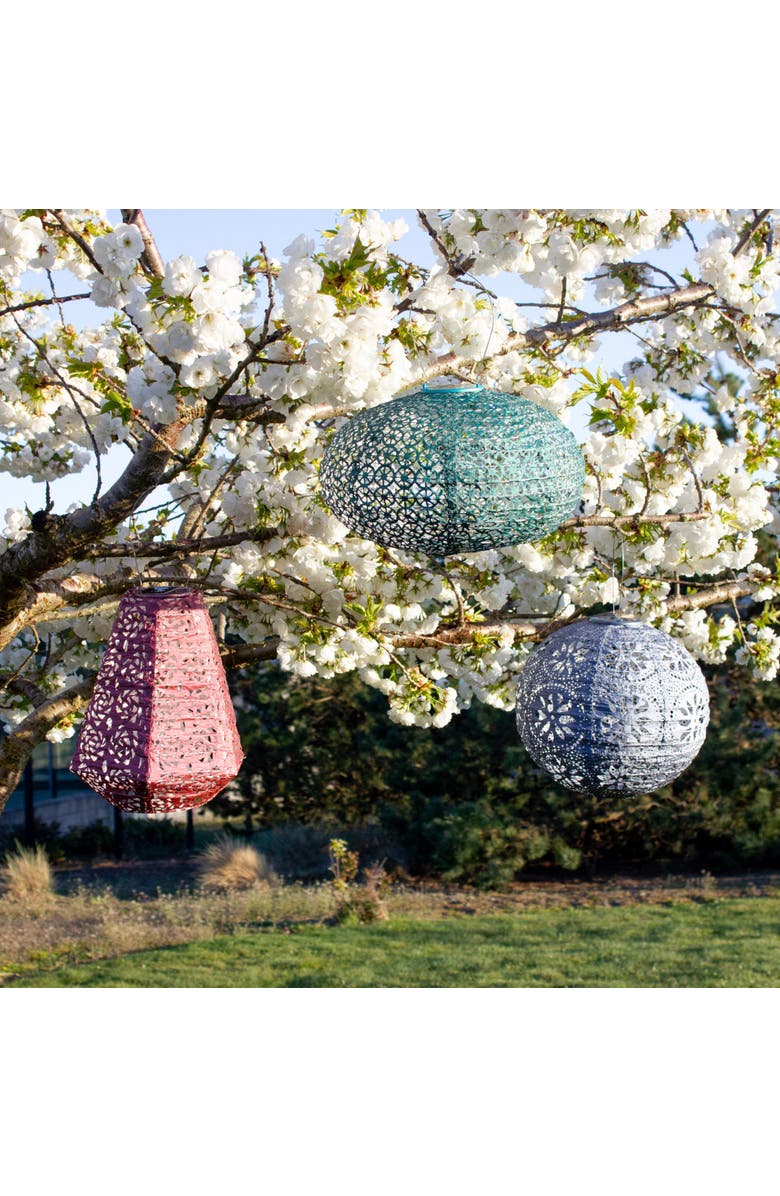 Allsop Home & Garden Soji Stella Multi-Shape Solar Lantern 5-pack, Alternate, color, Multi Color