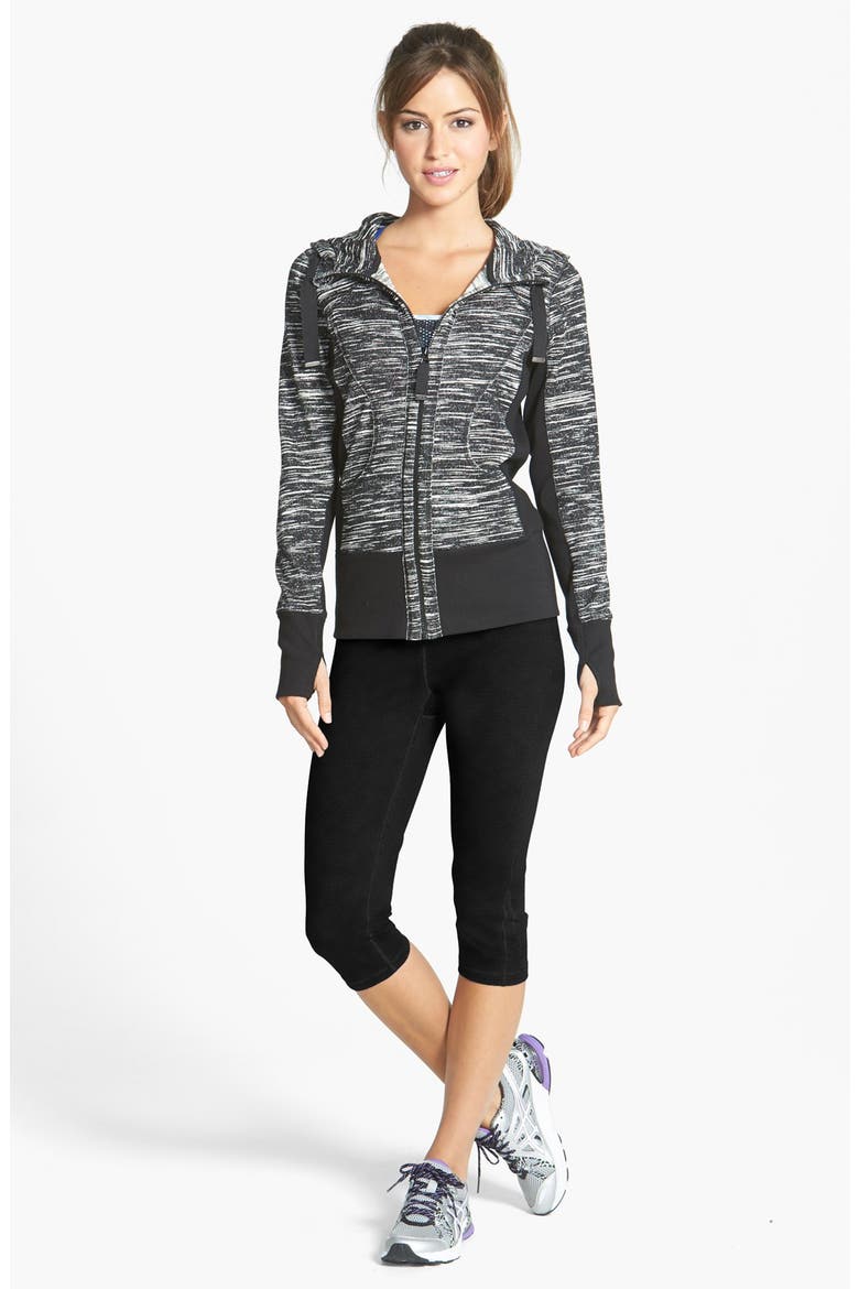 'Pretty' Hoodie, Alternate, color, BLACK