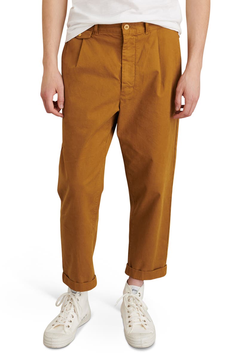 Alex Mill Standard Pleated Straight Leg Chinos, Main, color,