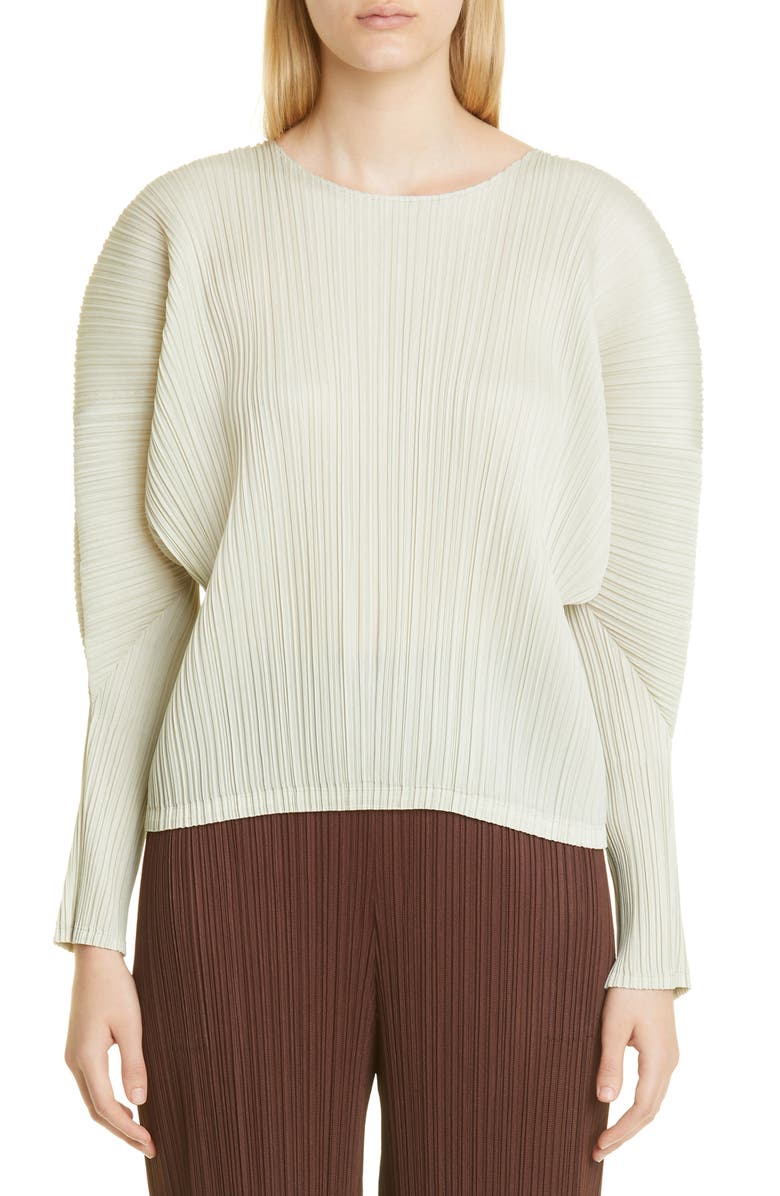 Pleats Please Issey Miyake Monthly Colors October Pleated Top, Main, color, 