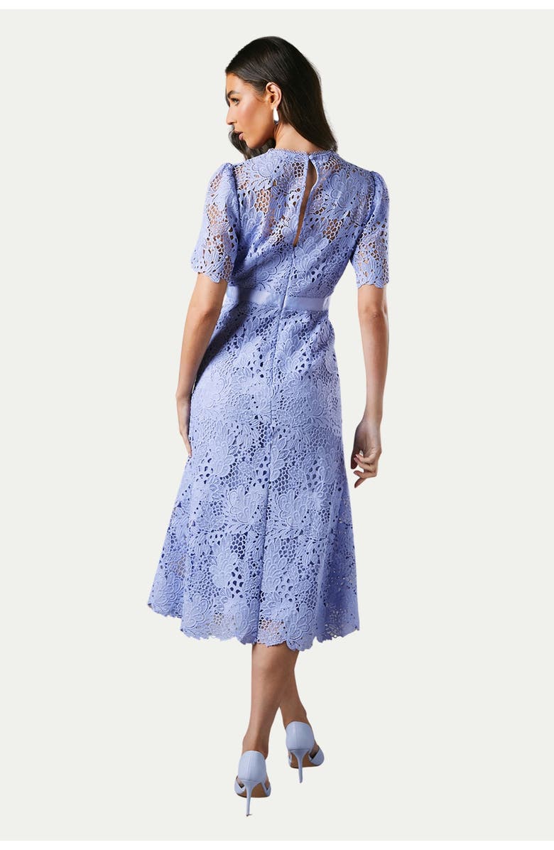 Coast Lace Midi Dress With Bow Belt, Alternate, color,