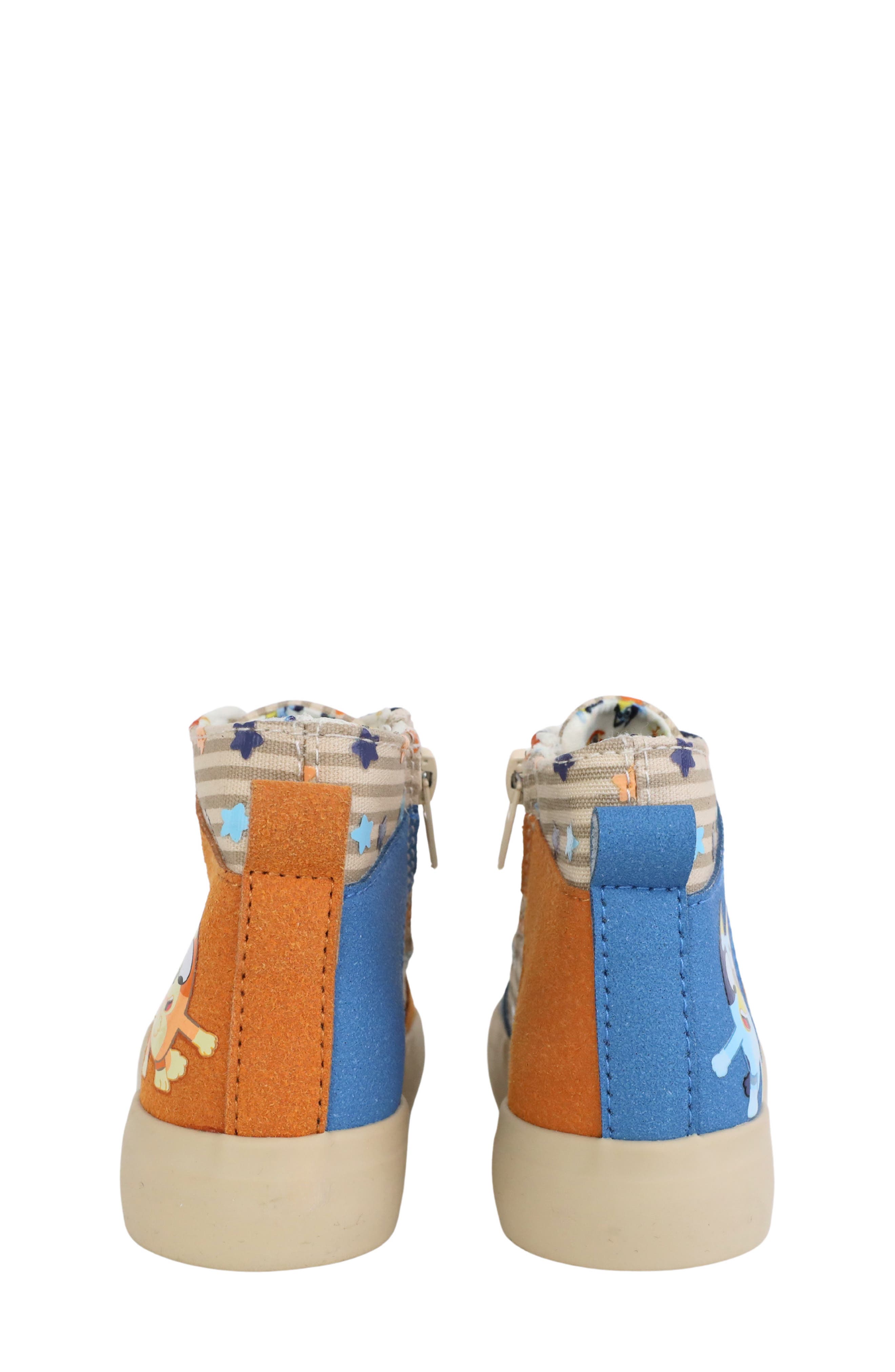 Ground Up Kids' Colorblock Bluey High Top Sneaker, Alternate, color, 