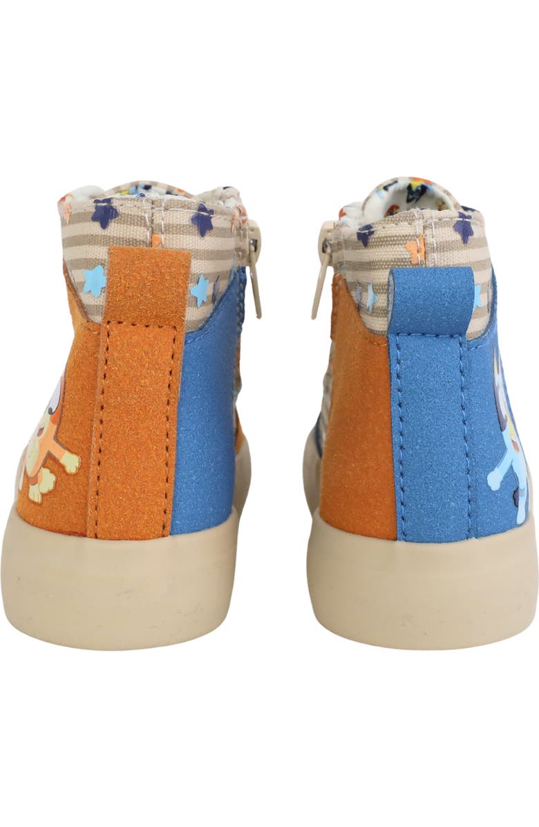 Ground Up Kids' Colorblock Bluey High Top Sneaker, Alternate, color,