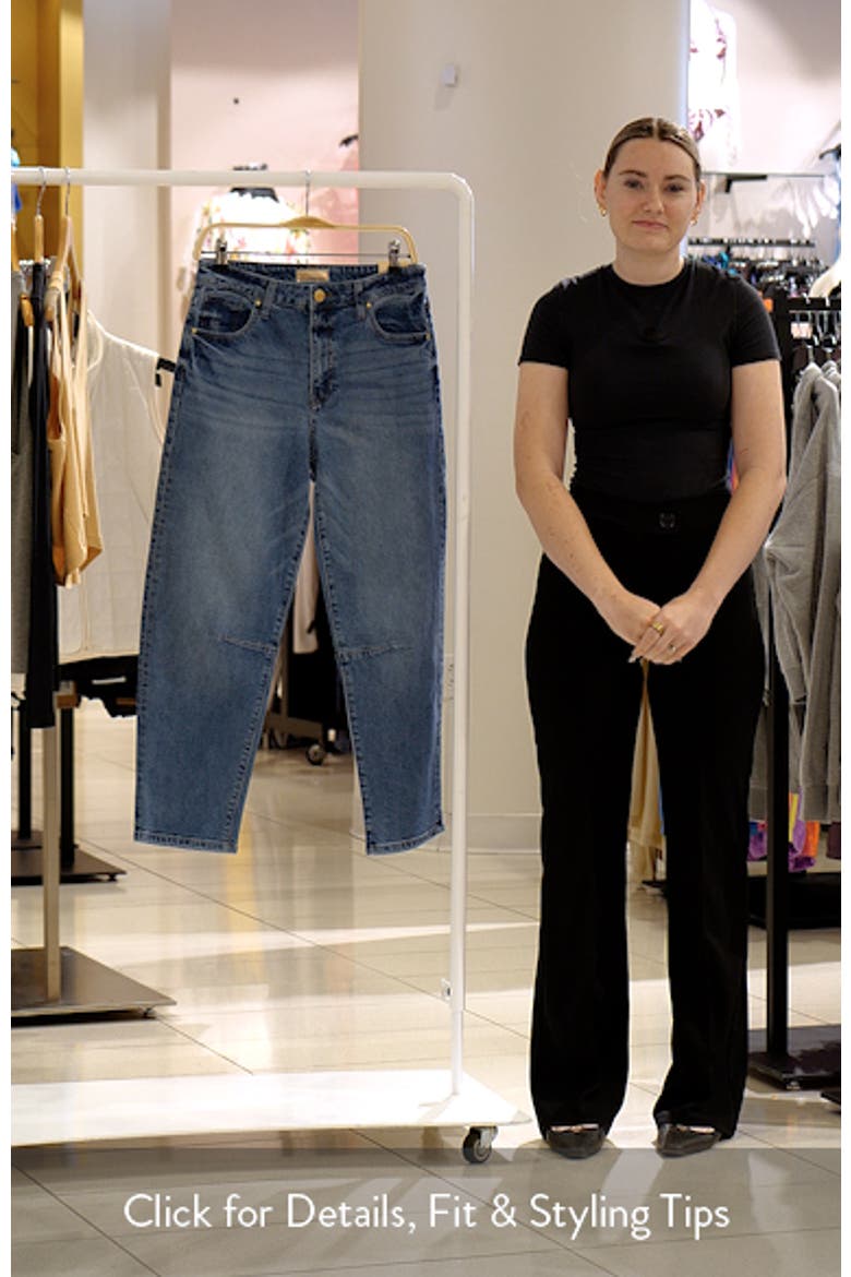 Ashley High Waist Slouchy Barrel Leg Jeans video