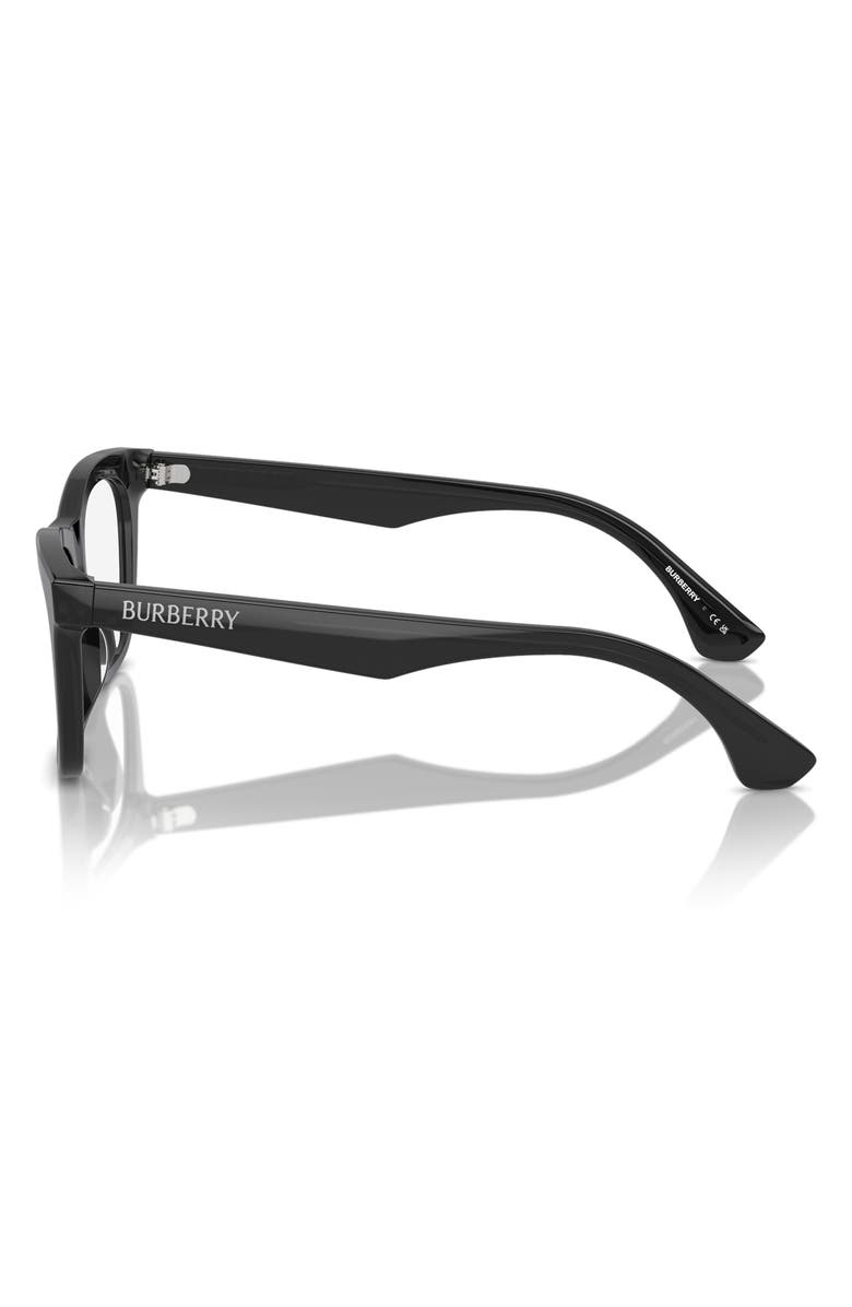 Burberry 47mm Square Optical Glasses, Alternate, color, Grey / Demo Lens