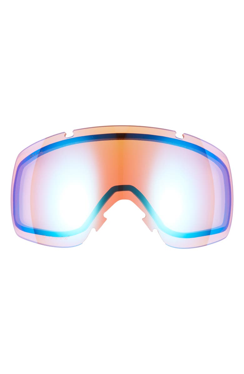 Smith Sport I/O 182mm Snow Goggles, Alternate, color, White Vapor/ Sun Platinum