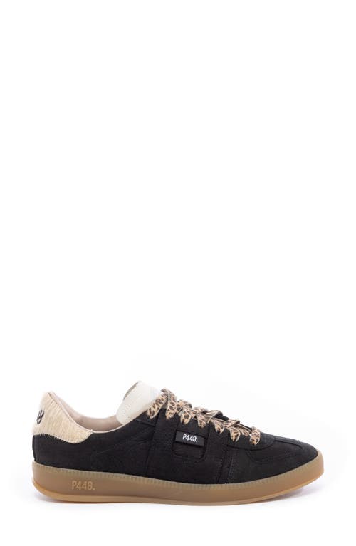P448 Monza Sneaker In Black/horsy