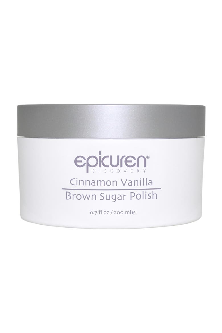 Cinnamon Vanilla Brown Sugar Body Polish, Main, color, Brown