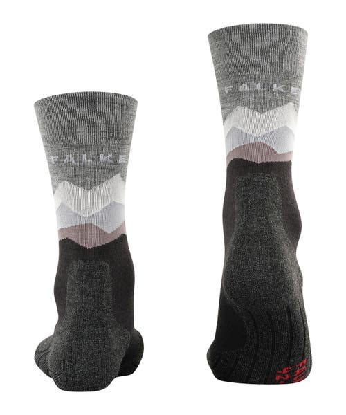 Falke Tk2 Explore Crest Hiking Socks In Black