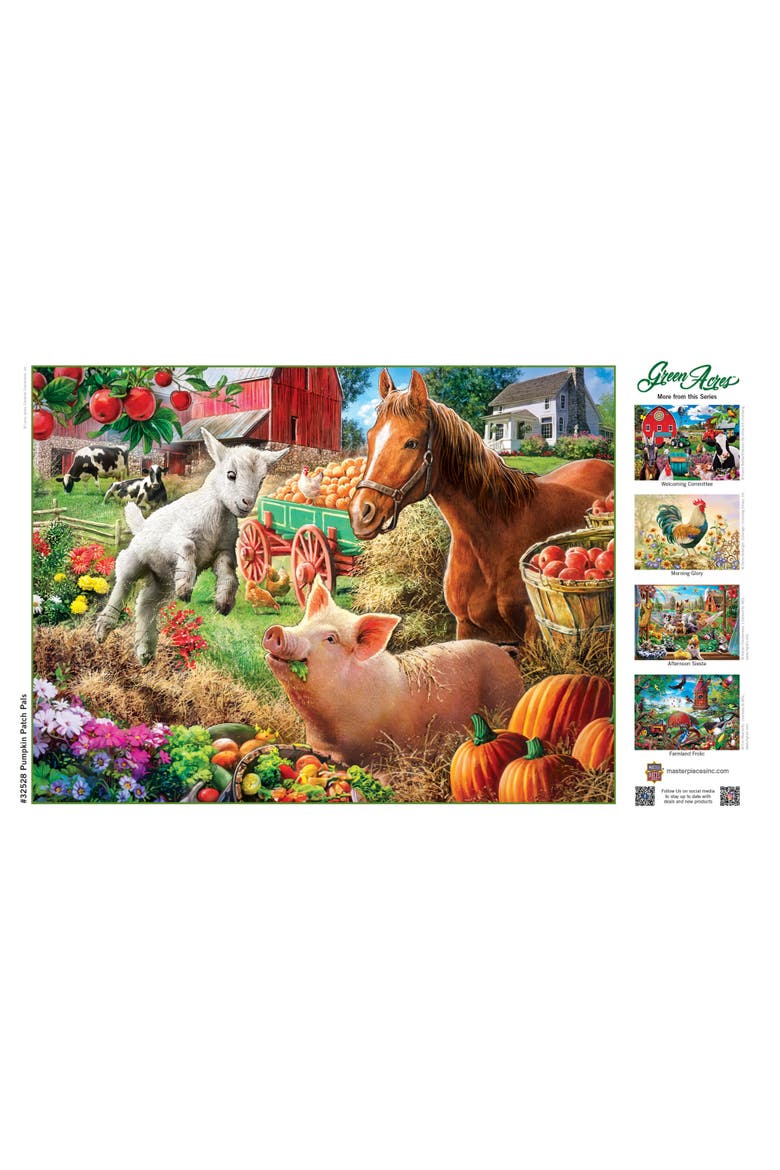 Pumpkin Patch Pals 300 Piece Puzzle, Alternate, color, Multicolor