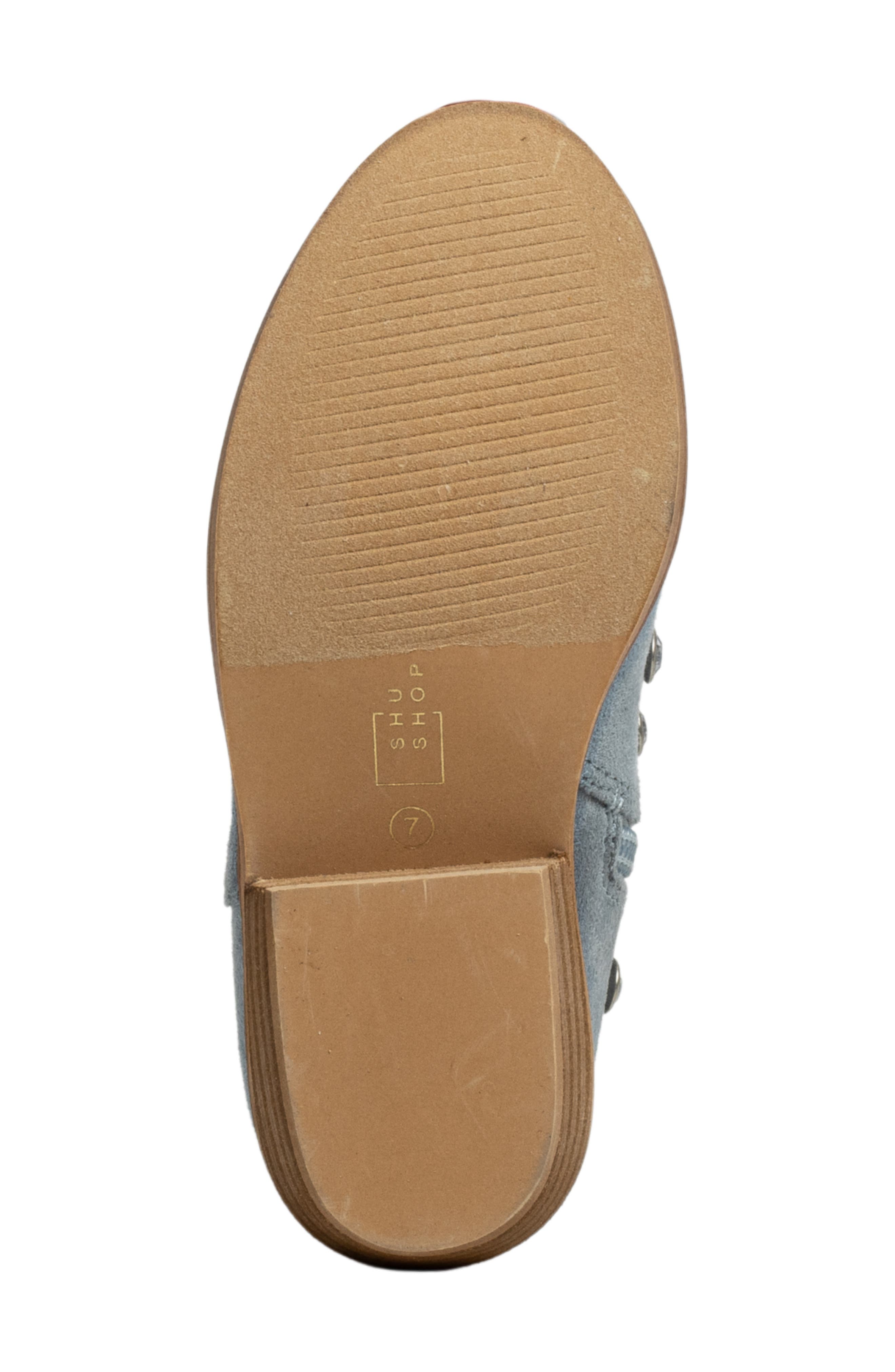 Kids' Whoopi Mini Boot, Alternate, color, LIGHT BLUE SUEDE