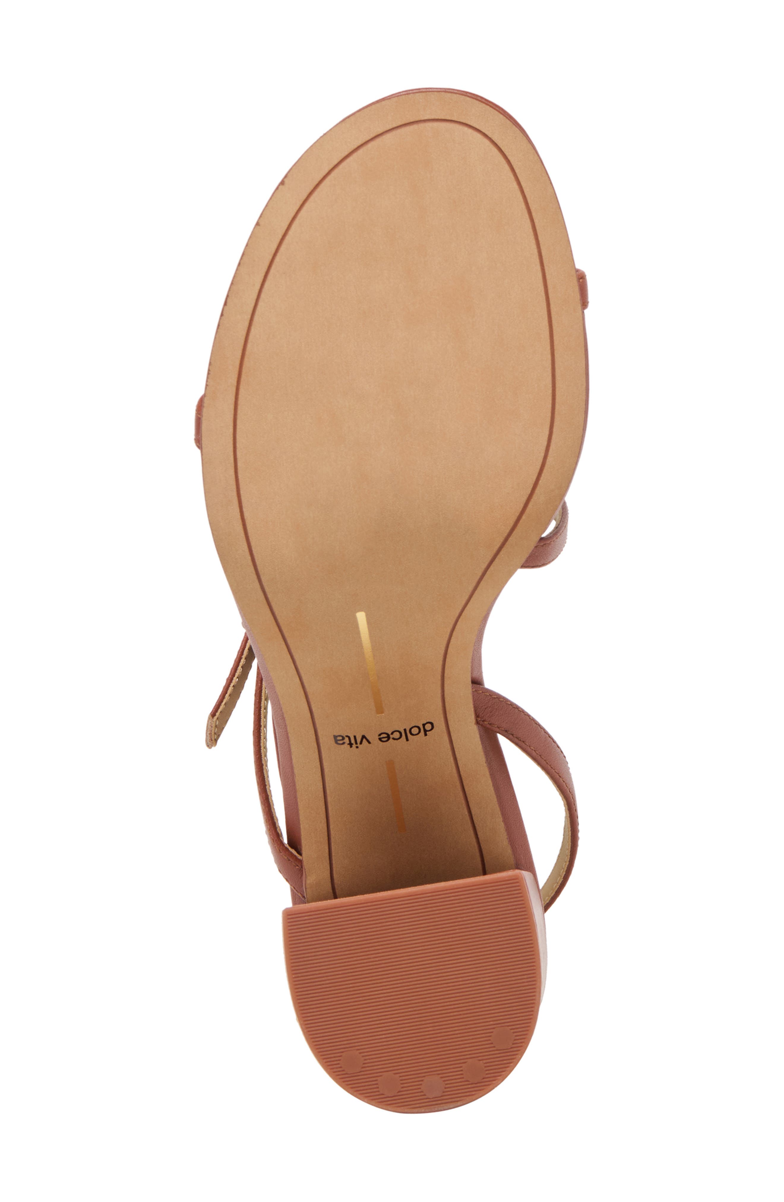 Dolce Vita Faye Slingback Sandal, Alternate, color, Cognac Leather