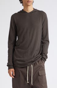 Rick Owens Oversize Hooded Wool Sweater
