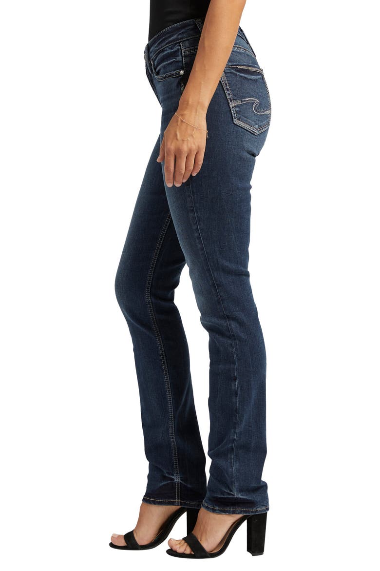 Suki Straight Leg Jeans, Alternate, color, INDIGO