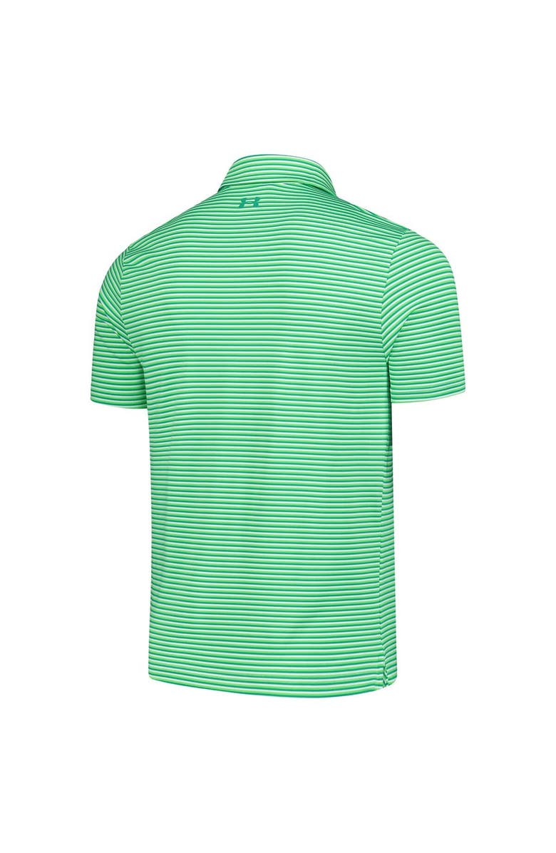 Under Armour Men's Under Armour  Green 2025 WM Phoenix Open Drive Groove Stripe Polo, Alternate, color, 