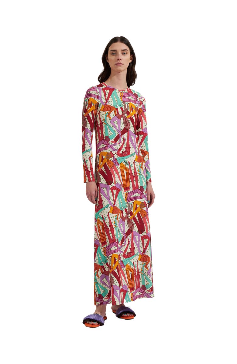 La DoubleJ Swank Dress Smartypants Turquoise, Main, color,