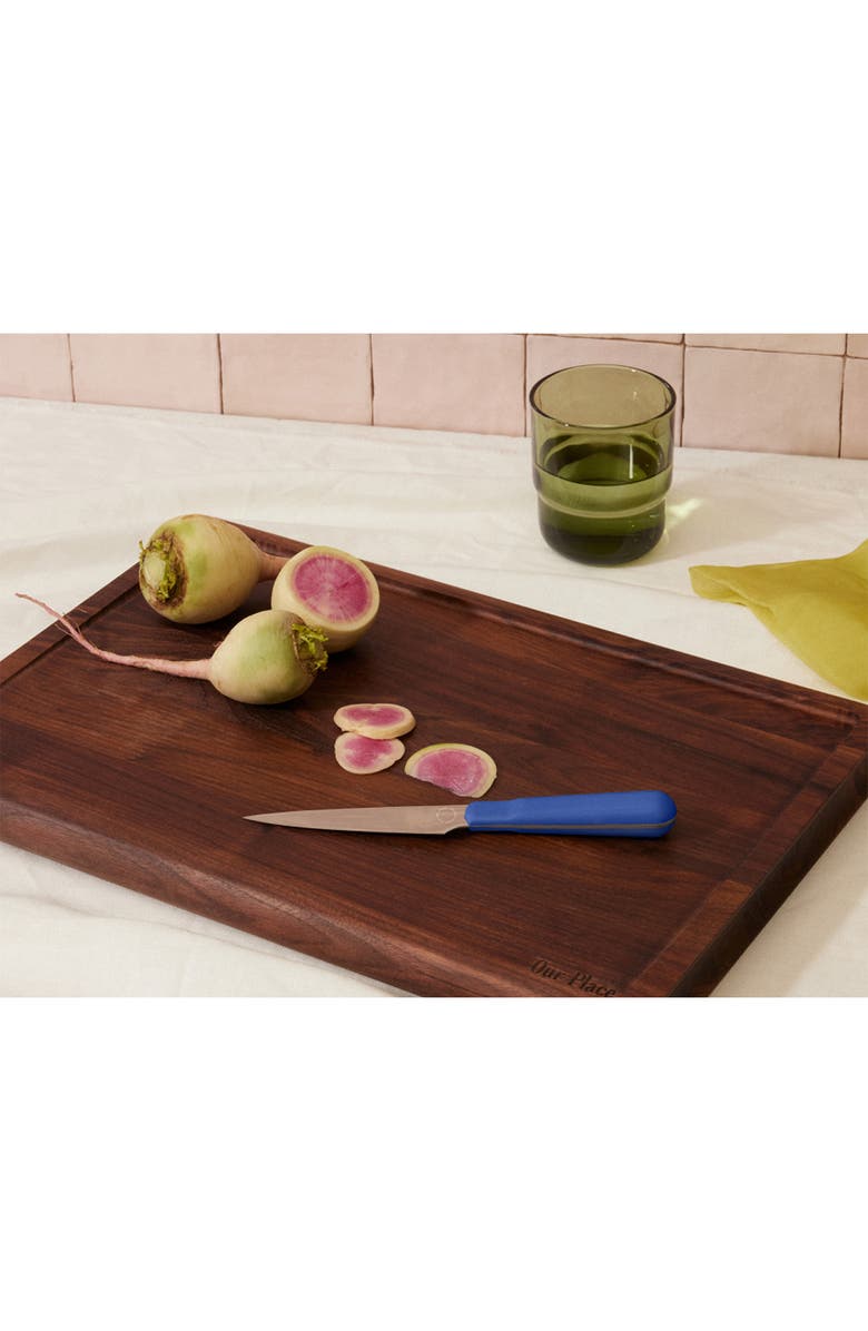 Our Place 3-Piece Kitchen Knife Set, Alternate, color, Azul