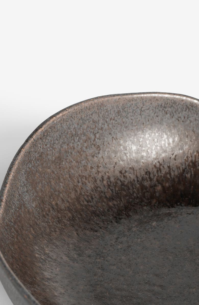 NEXT Black Glaze Stoneware Bowl, Alternate, color, 