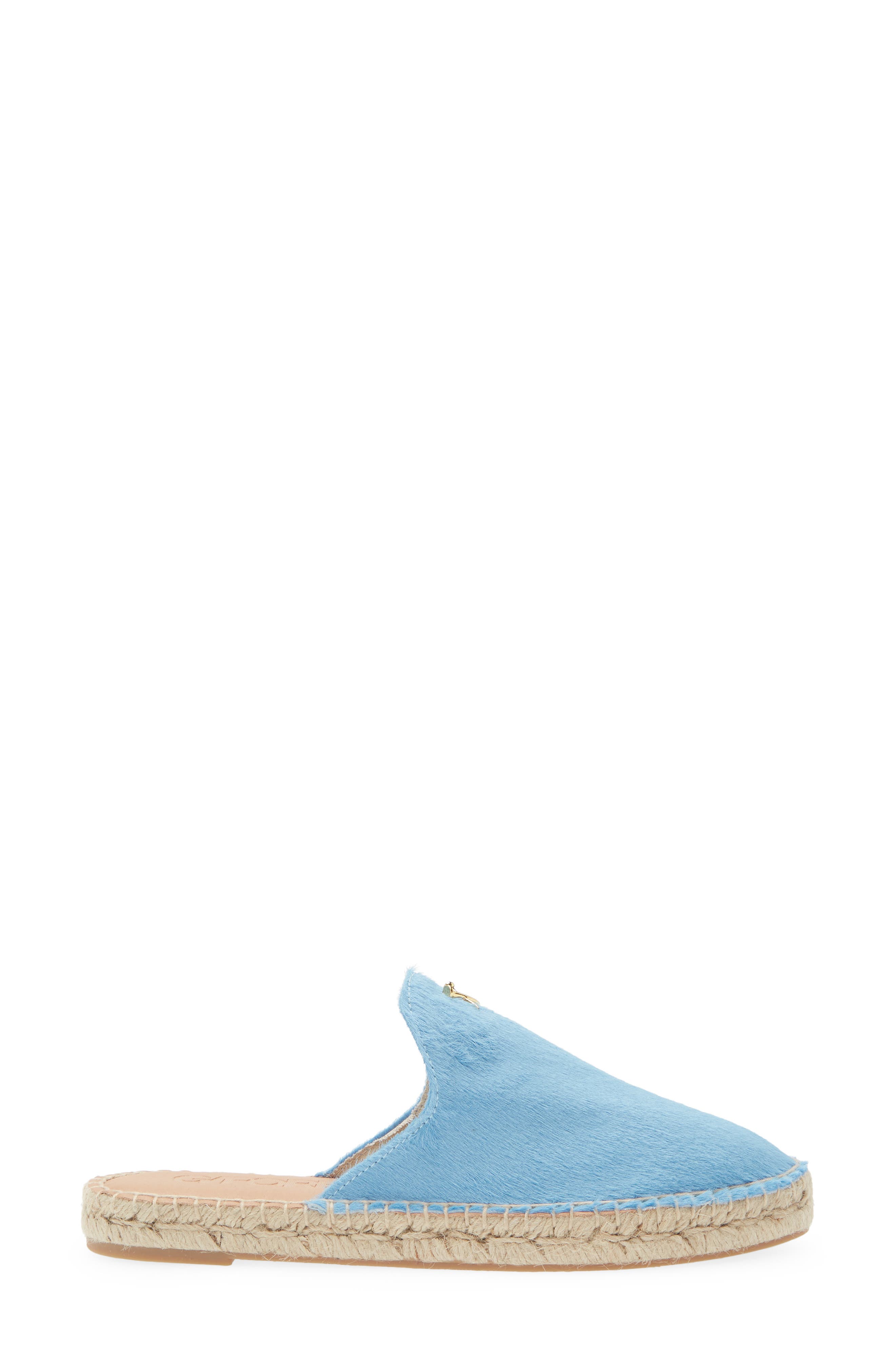 G/FORE Metal Tees Genuine Calf Hair Espadrille Mule, Alternate, color, 