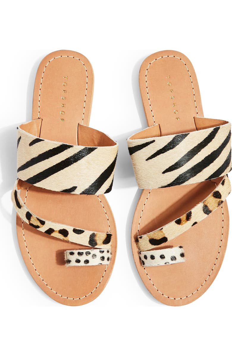 Topshop Honey Slide Sandal, Alternate, color,