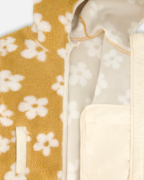 Deux Par Deux Mid-season Jacket In Gold